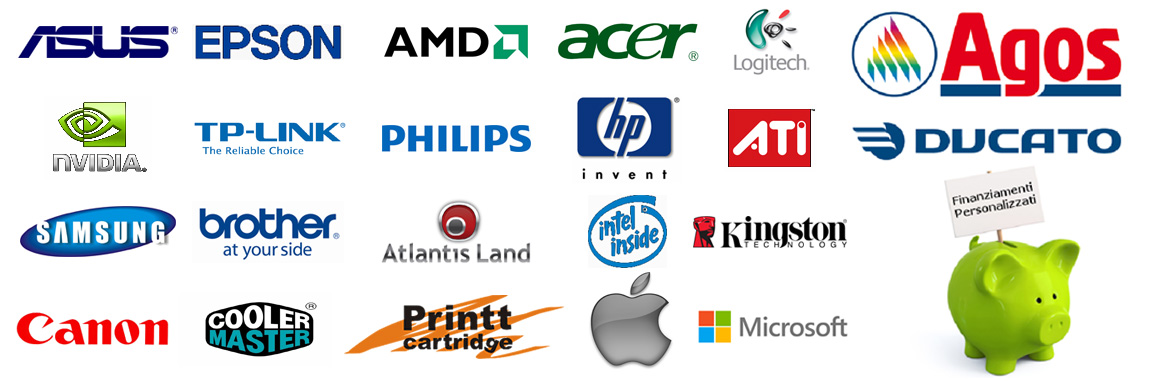 Partner e marchi supportati da Megatek